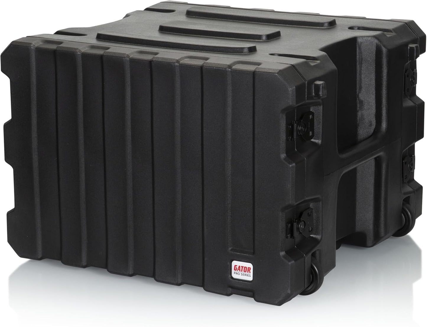 Gator Cases Pro Series 6U Rack Case with Standard 19" Depth, Roto Mold Made in USA (G-PRO-6U-19)