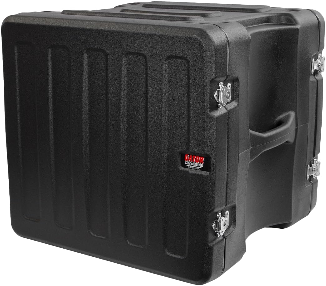 Gator Cases Pro Series 6U Rack Case with Standard 19" Depth, Roto Mold Made in USA (G-PRO-6U-19)