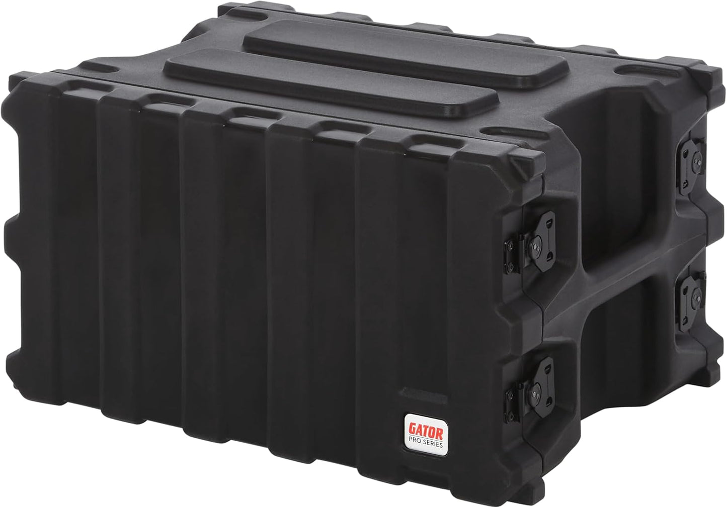 Gator Cases Pro Series 6U Rack Case with Standard 19" Depth, Roto Mold Made in USA (G-PRO-6U-19)