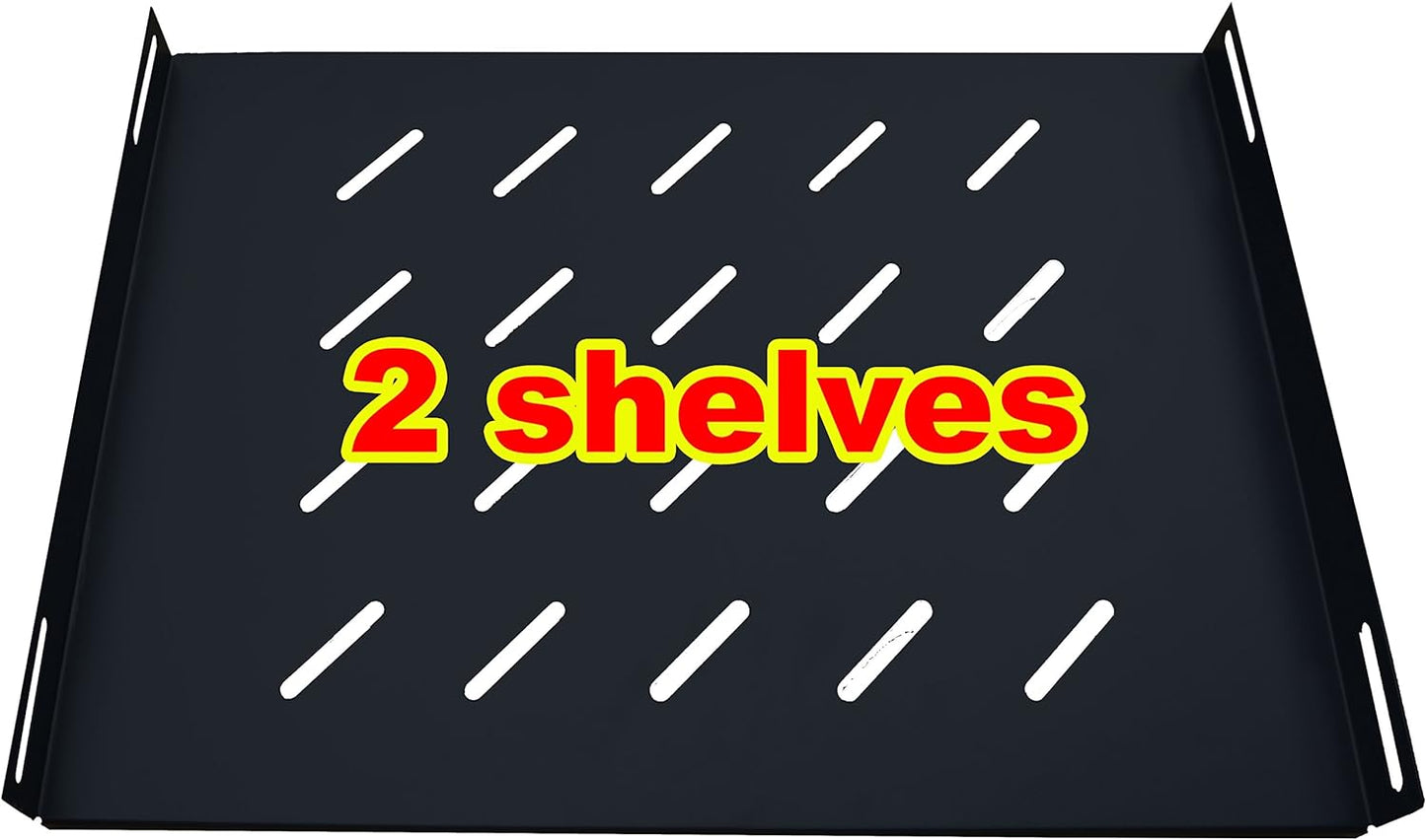 Server Rack 18U Wall Mount Server Rack Locking Wall Cabinet 19 Inch Rack Av Audio Video Rack Lockable Cabinet Network Rack with PDU - Shelf - Dust Proof Cable Entries - Fan - Wheels – Sysracks